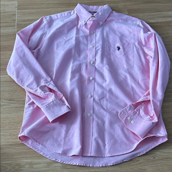 U.S. Polo Assn. Other - U.S. Polo Assn. Pink Button-Down Oxford Shirt